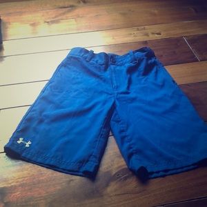 Boys Under Armour Dri Fit Golf Shorts